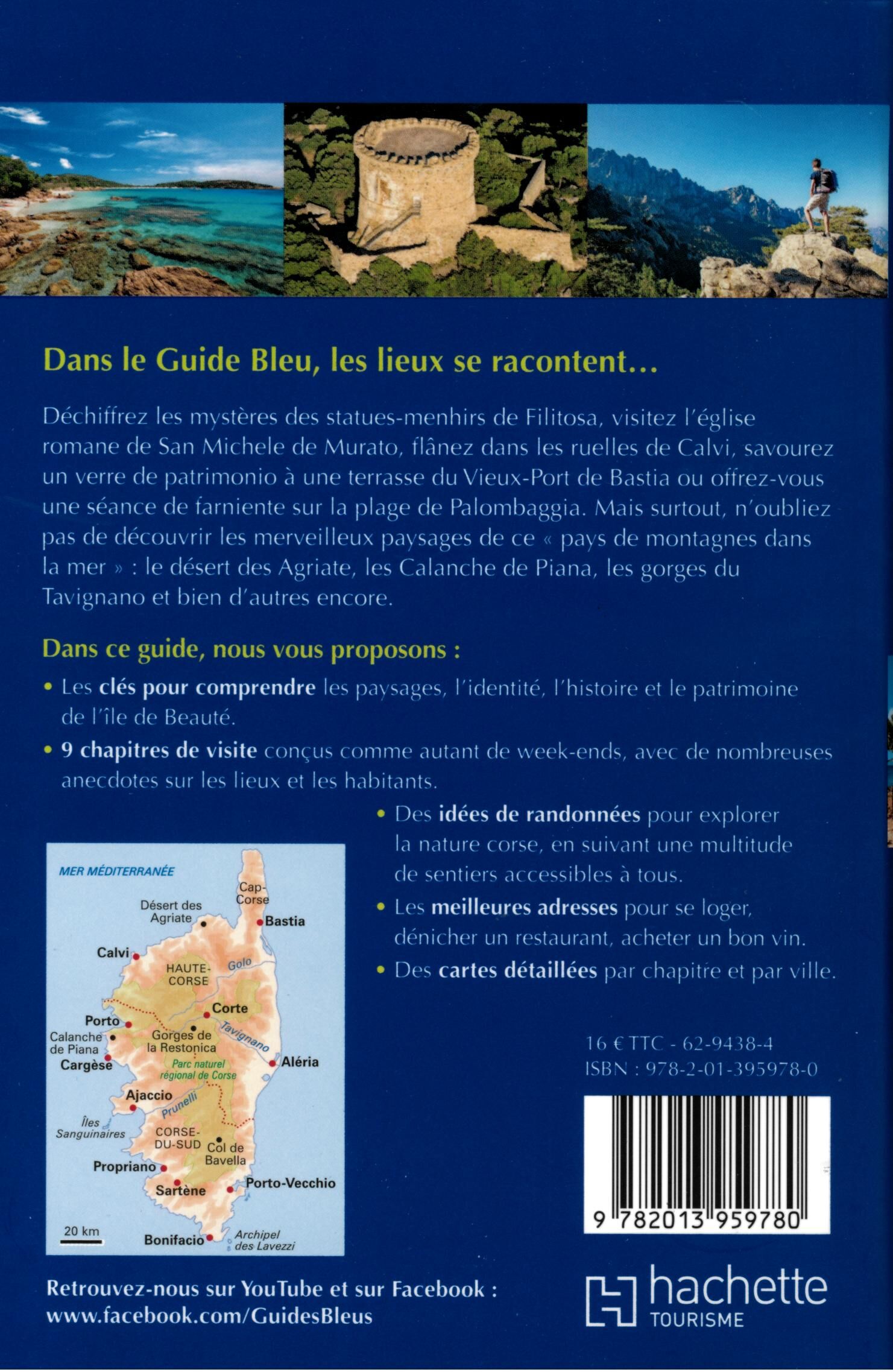 HACHETTE - GUIDES BLEUS CORSE