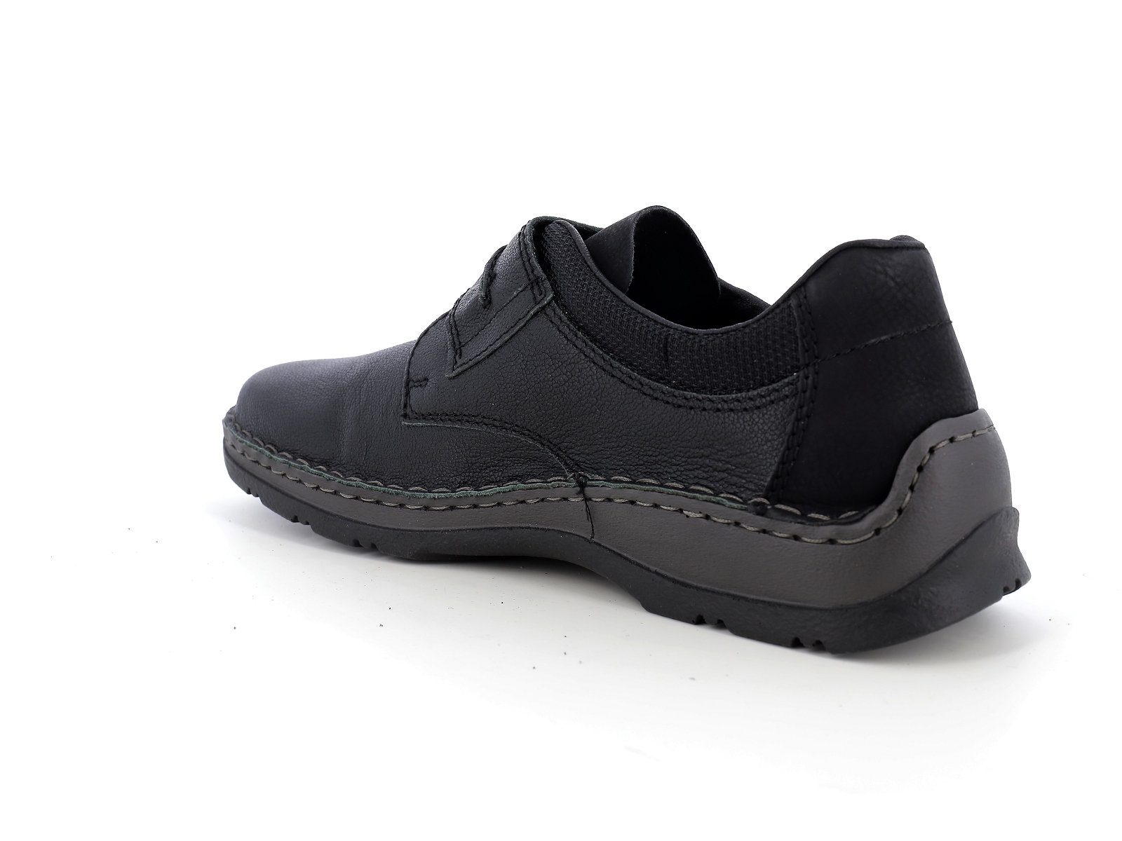Rieker-05358 Cuir Noir
