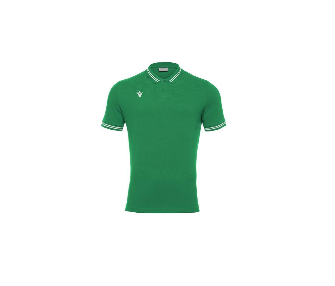MACRON MA9332 - Polo Slim Fit avec Bandes Contrastées