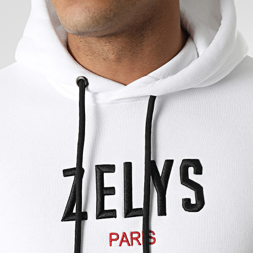 Sweat Capuche Lbia Blanc