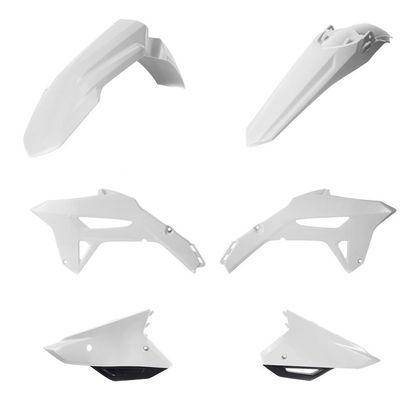 Kit plastiques Acerbis couleur blanc/noir