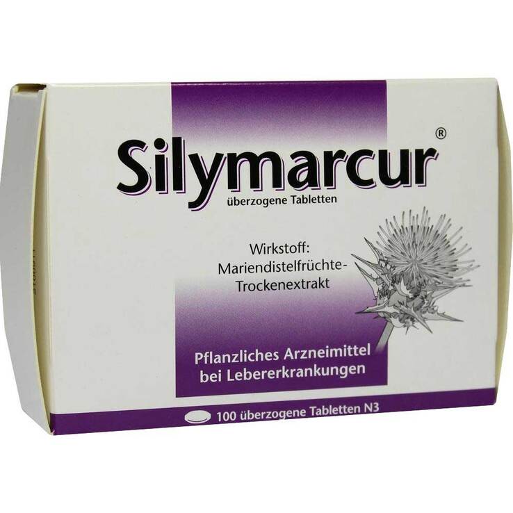 Silymarcur überzogene Tabletten, 100 St