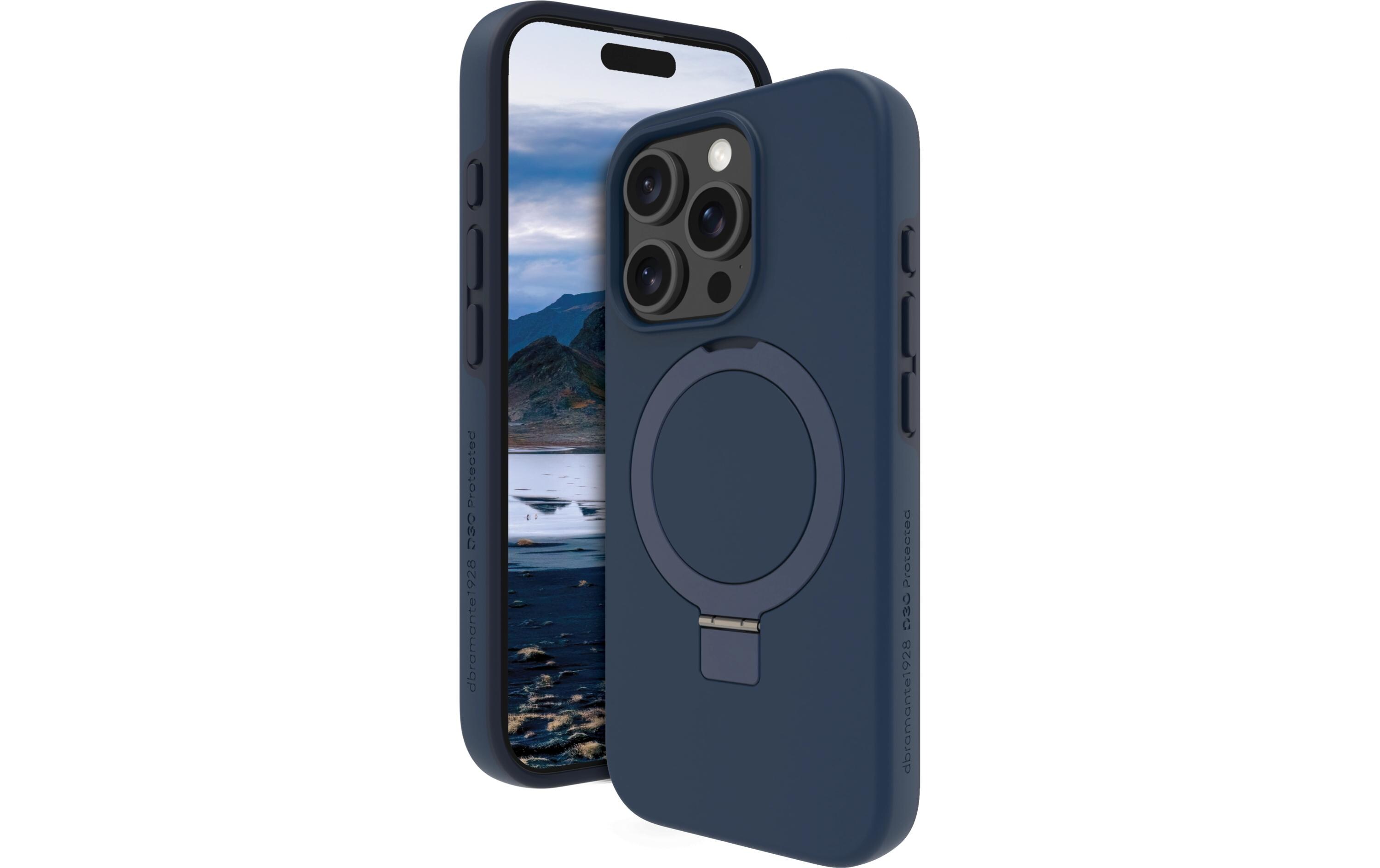Back Cover Iceland Ultra D3O Kick iPhone 16 Pro BlauMagSafe-kompatible Schutzhülle mit D3O-Schutz für das Apple iPhone 16 Pro