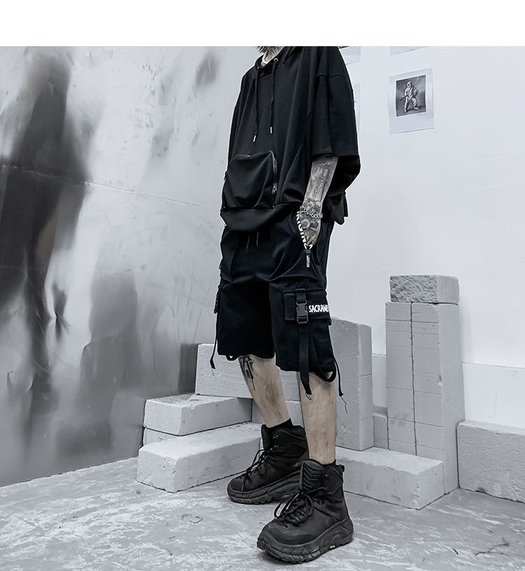 GRAYCIOUS - Cargo Shorts met letters
