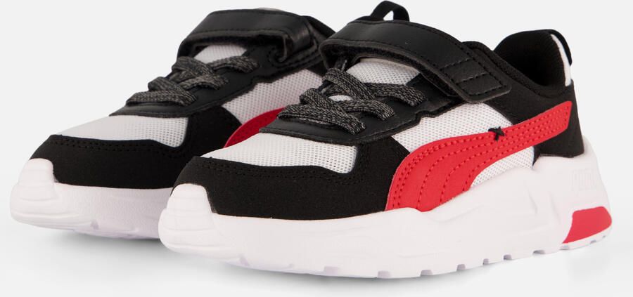 PUMA Trinity 2 LT Mid 90 PS kinder sneakers wit zwart