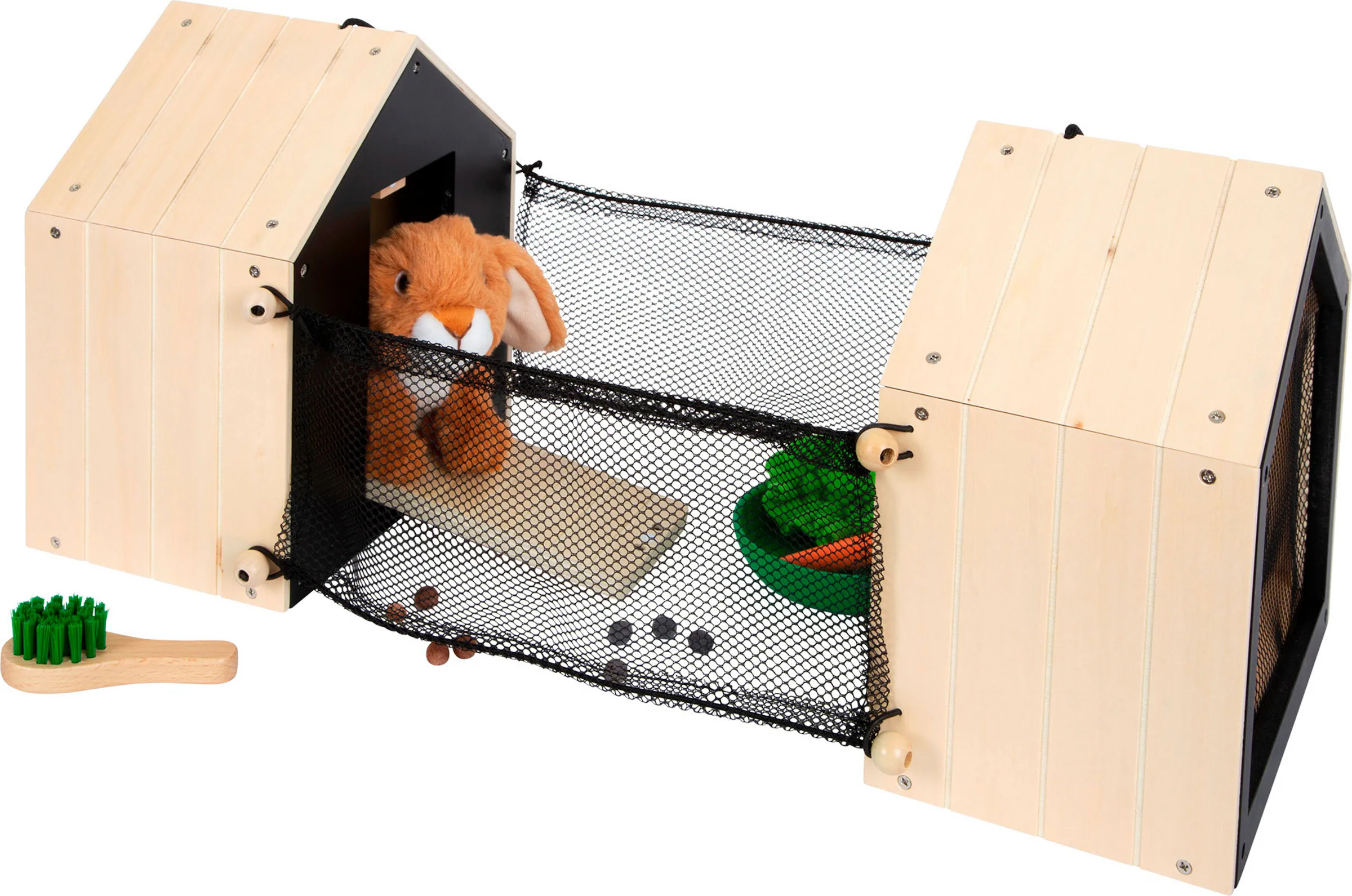 small foot Hasenstall mit Auslauf