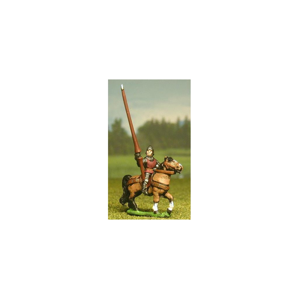 Late Medieval: Mounted Lesser Men At Arms / Curror (shieldless)