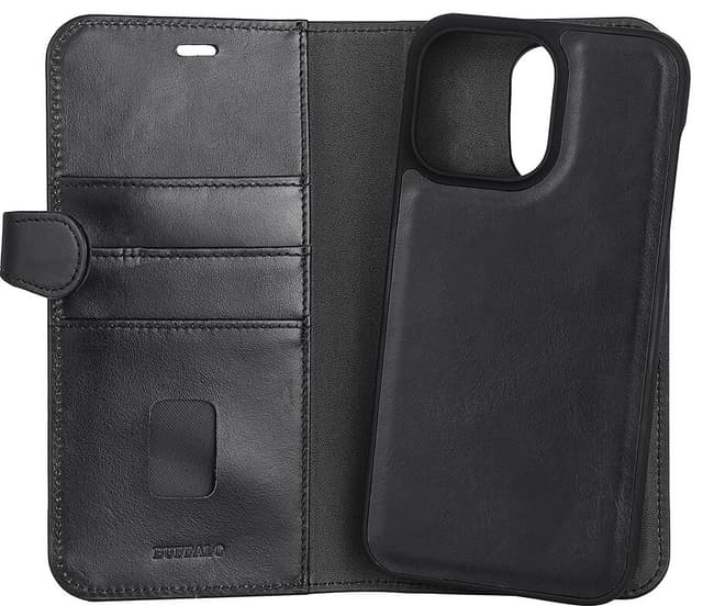 Buffalo 2-i-1 pungetui til iPhone 14 Max (sort)