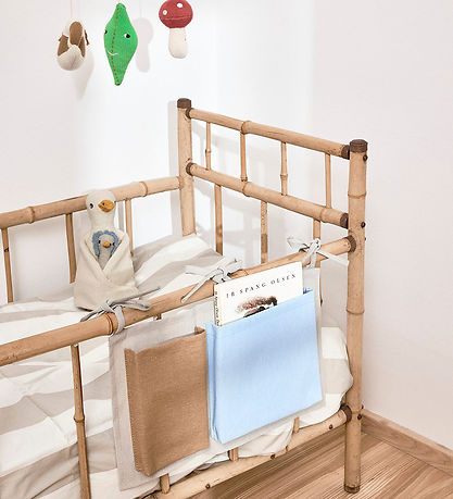 OYOY Betttaschen - Saga - Blue/Clay
