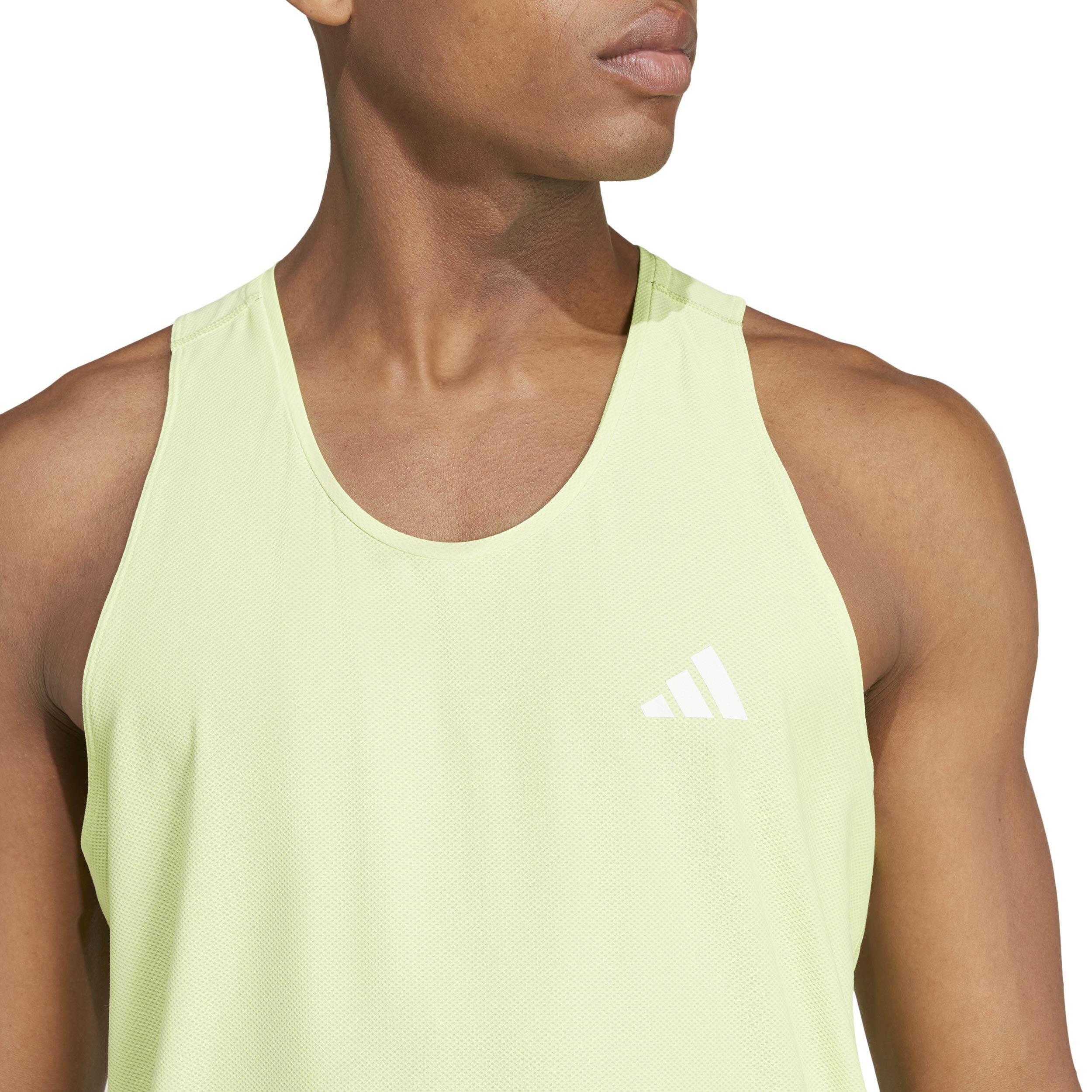 adidas Own The Run Débardeur Tank Top Hommes - Vert