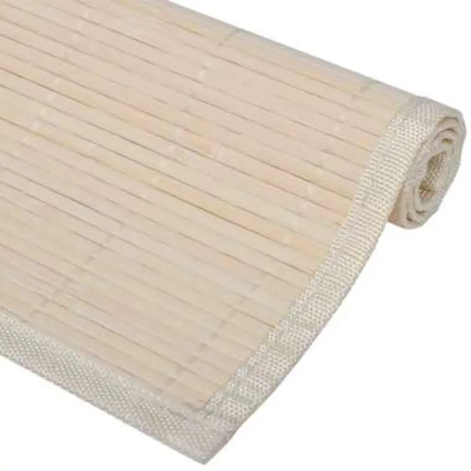 vidaXL - Placemat - Beige - Bamboe