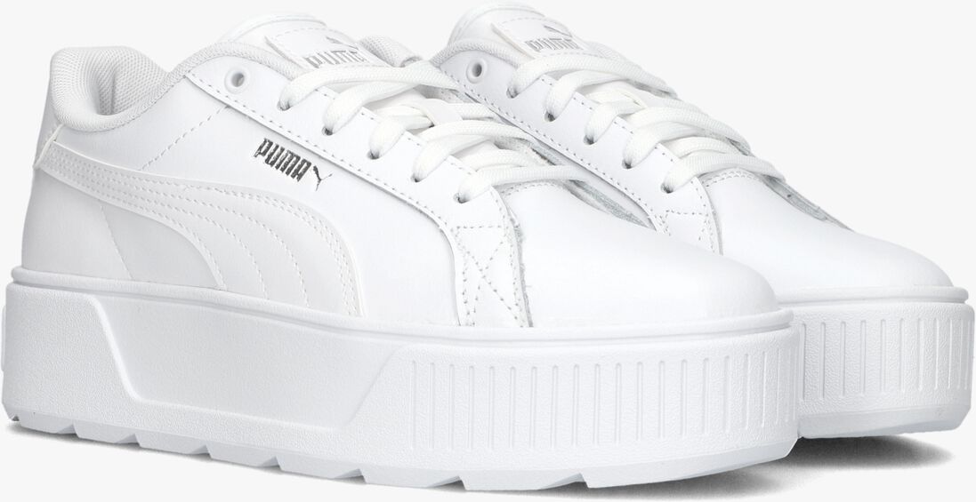 PUMA witte puma lage sneakers karmen l