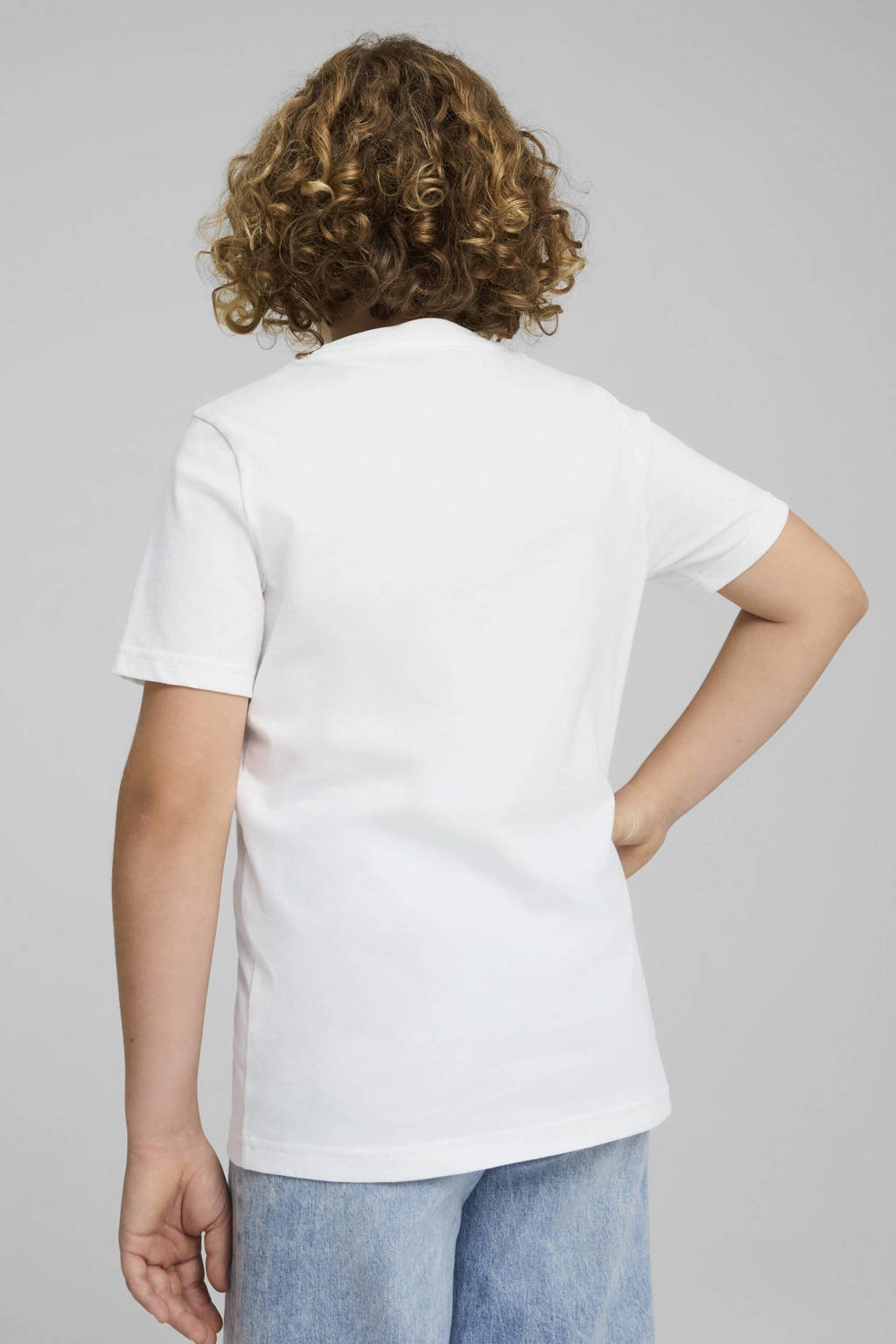 Puma T-shirt Essential No 1 wit