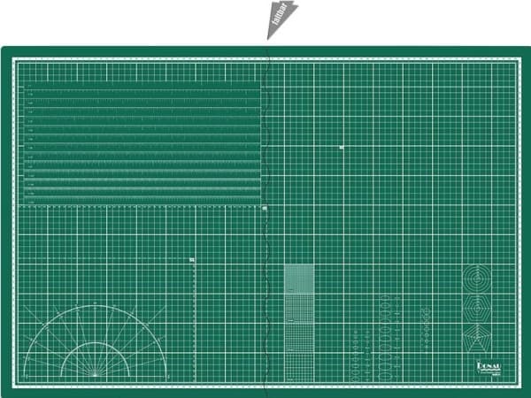 Donau Elektronik MS-A1 Skæremåtte A1, selvreparerende, kan foldes (900 x 600 x 1,9 mm) (L x B x H) 900 x 600 x 1.9 mm 1 stk