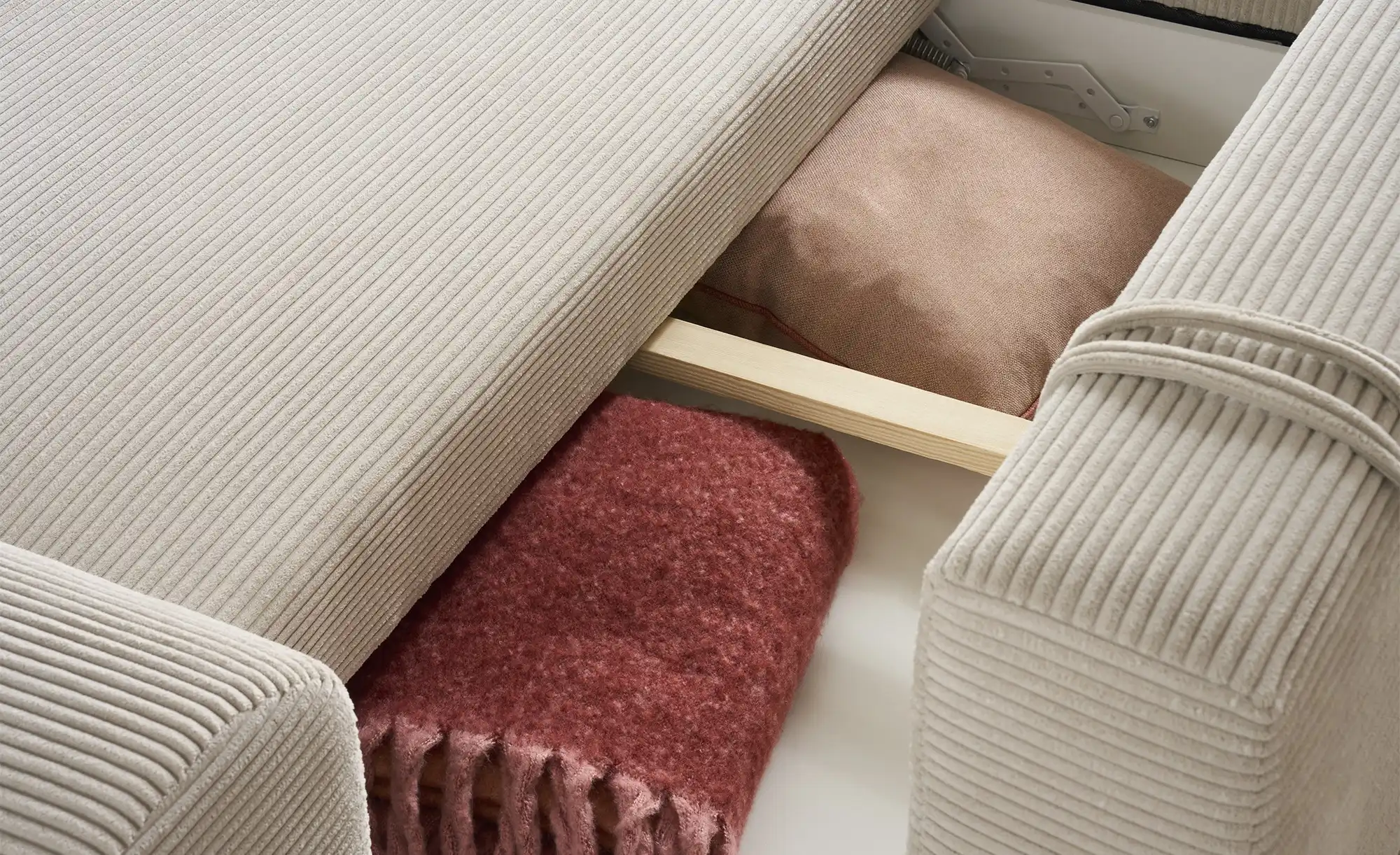 switch Ecksofa aus Cord Capitol