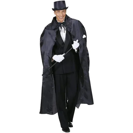 Widmann Dracula + Vampir Umhang / Länge ca. 130cm / mit Kragen