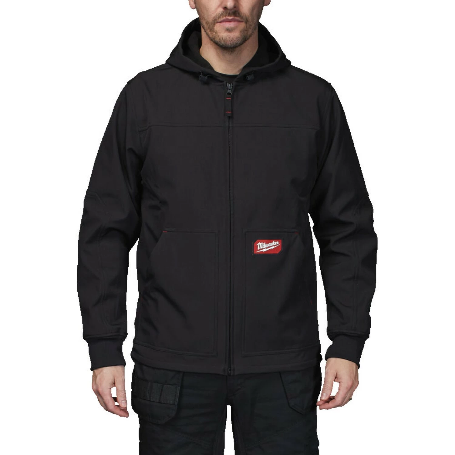 Milwaukee 4932498274 Freeflex Softshell jas met kapuchon - zwart - maat XL