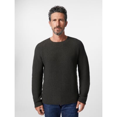 Seldom Herren-Pullover Raglanärmel, Grün