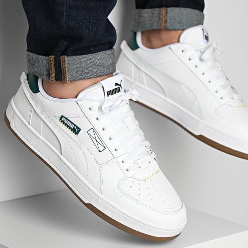 Baskets Puma Caven 2.0 VTG 392332 White Malachite Black Yellow