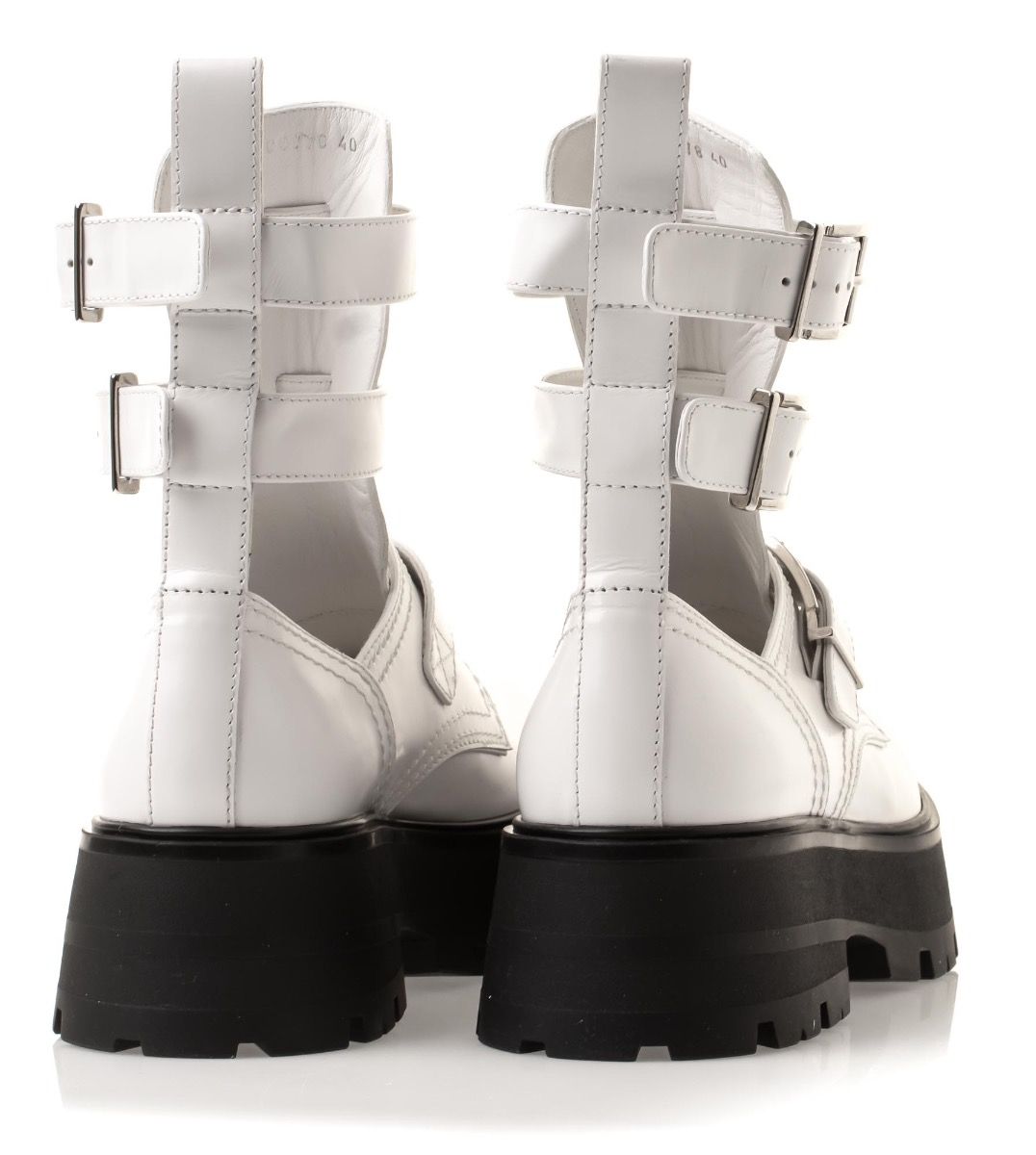 Alexander McQueen Rave Buckle Boots