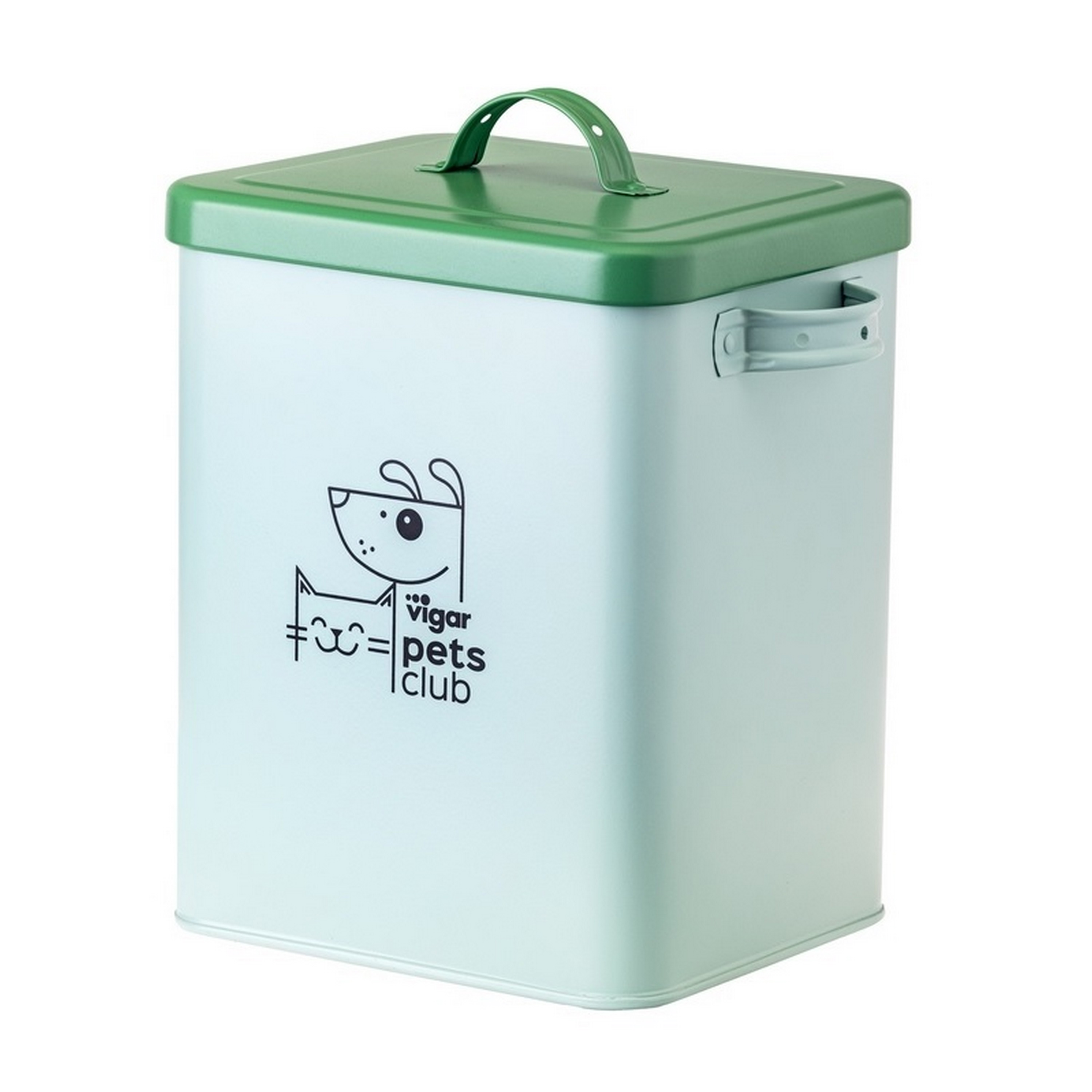 Recipiente pequeno de metal de 5 litros da Pets Club