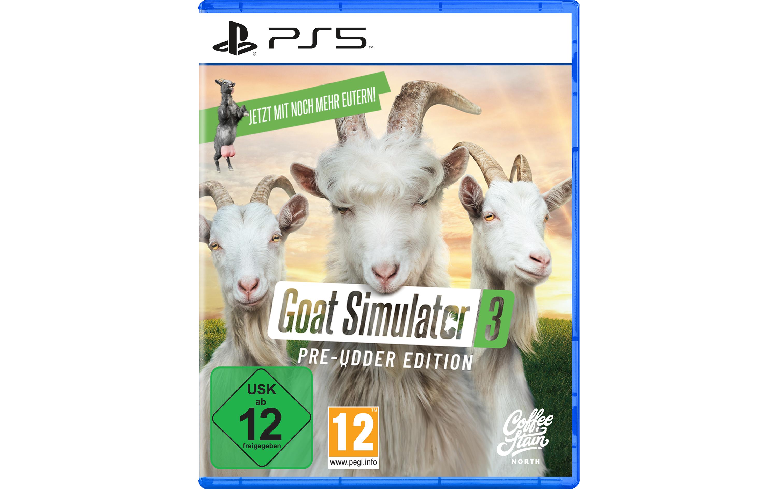 Goat Simulator 3 Pre-Udder EditionZiegensimulationsspiel für die PlayStation 5