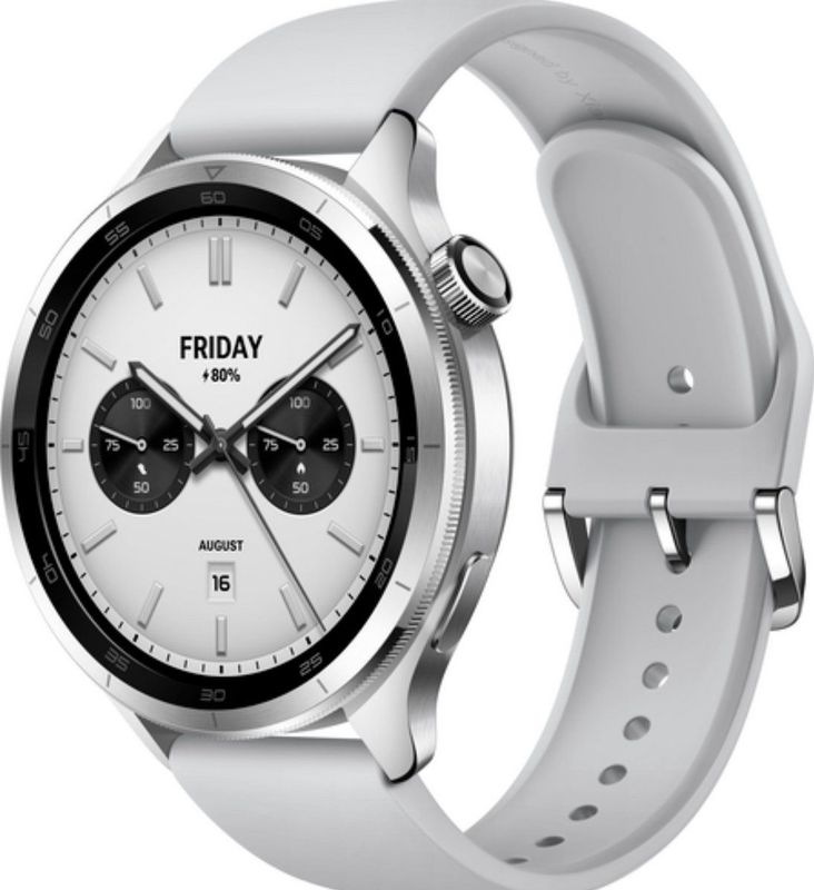Xiaomi - Watch S4 - Zilver - Smartwatch - Roestvrijstaal - Waterbestendig