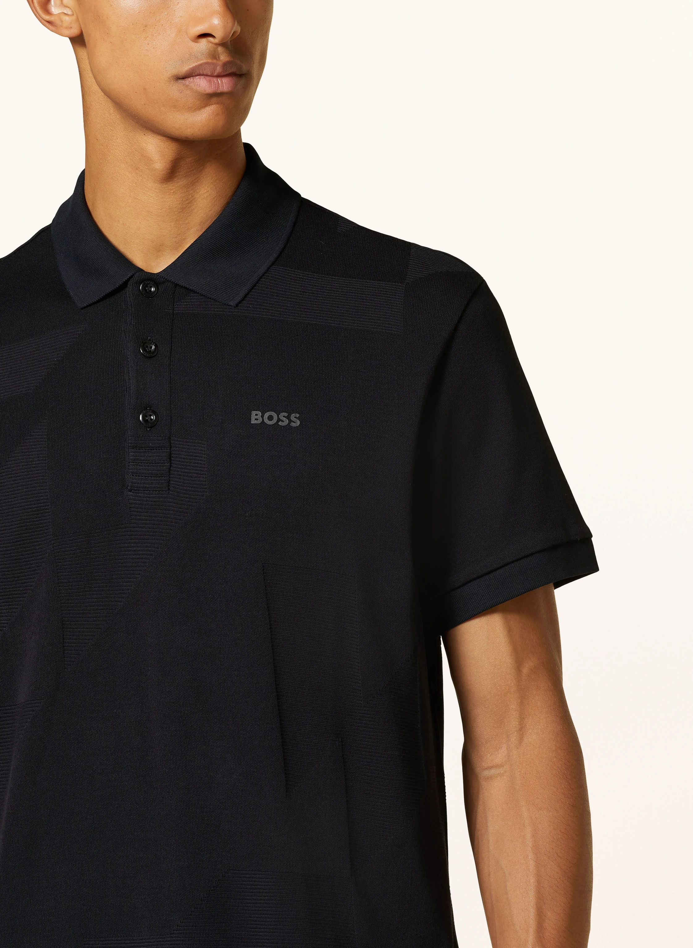 BOSS Strick-Poloshirt PADDY Relaxed Fit