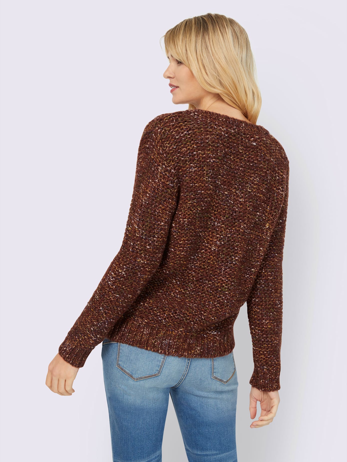 Pull superbe fil multicolore