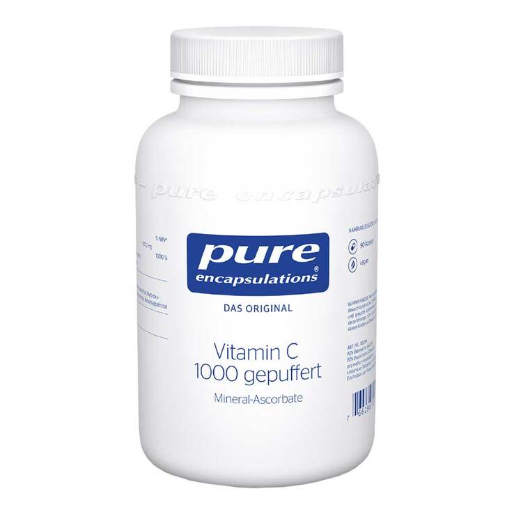 Pure Encapsulations Vitamin C 1000 gepuffert Kapseln, 90 St