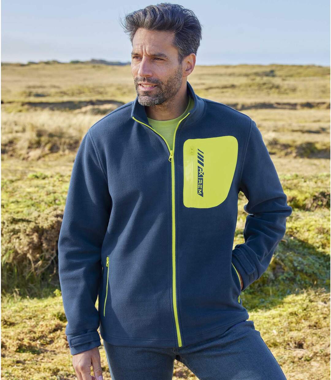 Veste Polaire Sport Doublée Filet