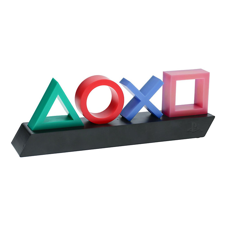 Veilleuse LED USB Logo Playstation V3 Sony sans fil Paladone l.30cm x H.9,8cm x P.6cm