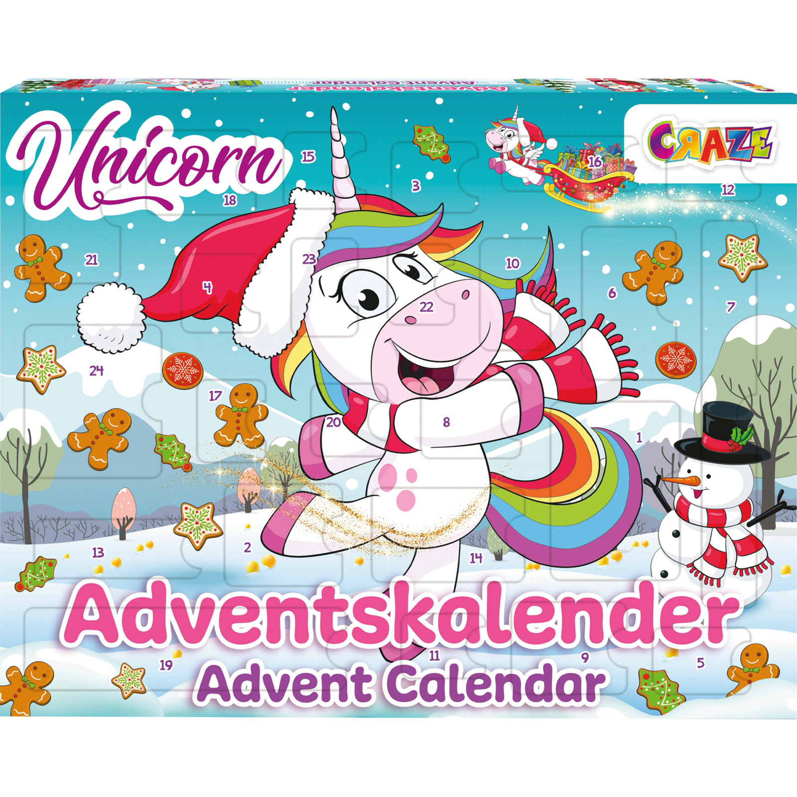 Adventskalender Unicorn
