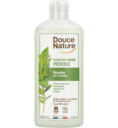 Douce Nature Douchegel & shampoo Provence verbena Ardeche bio (250 ml)