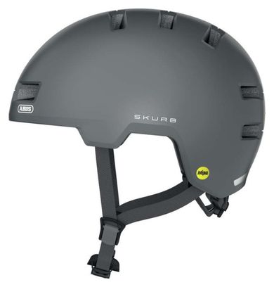 Casque Abus Skurb Mips Concrete Grey / Gris
