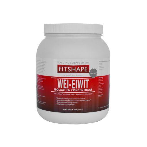 Fitshape Wei Eiwit Banaan 1000g