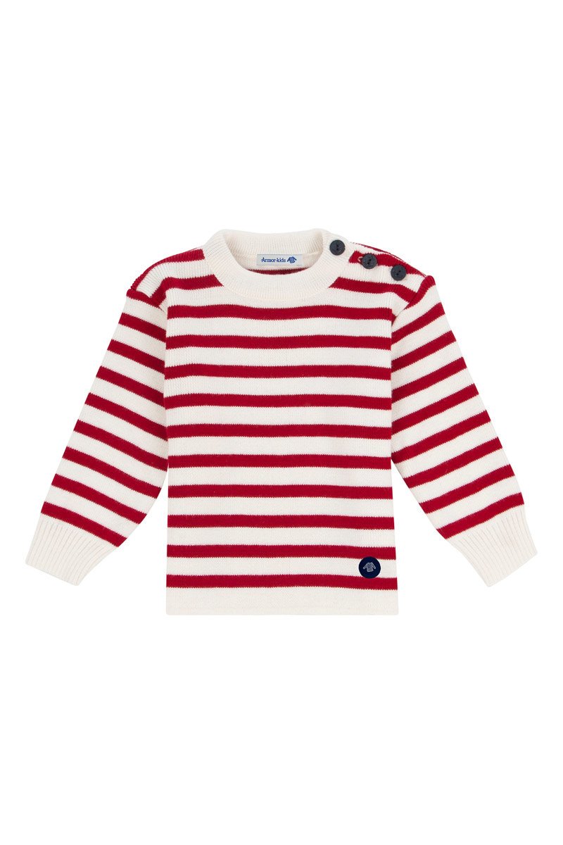 Pull marin rayé 