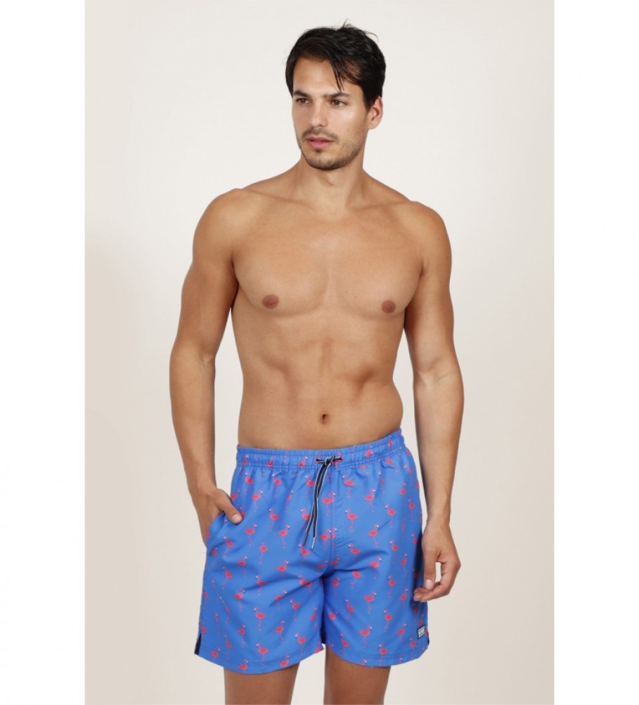 Maiô Admas Flamingo Azul