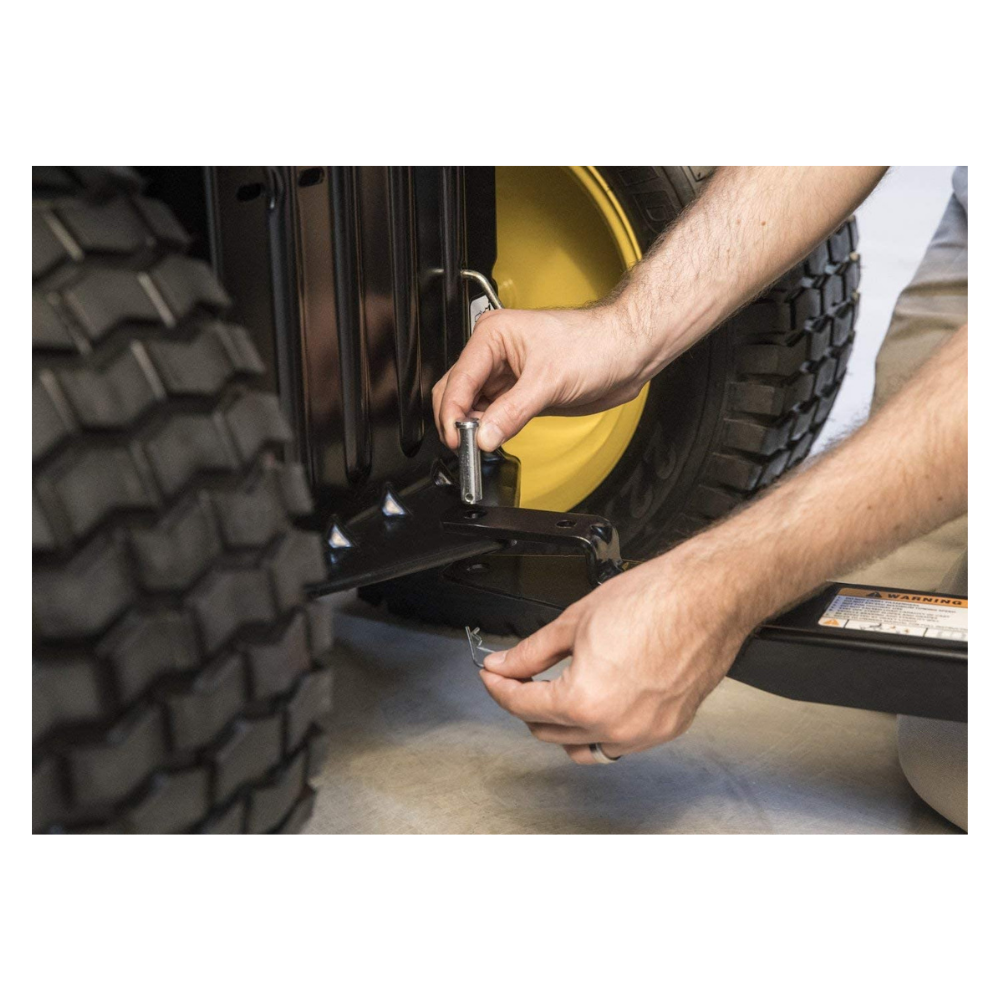 Agro-Fab Utility Tow derrière le chariot à benne basculante en acier, capacité de 750 livres