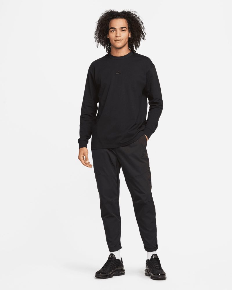 T-shirt manches longues Nike Sportswear Premium Essentials Noir pour homme