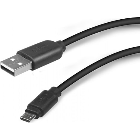 SBS lightning kabel 1 meter - sort