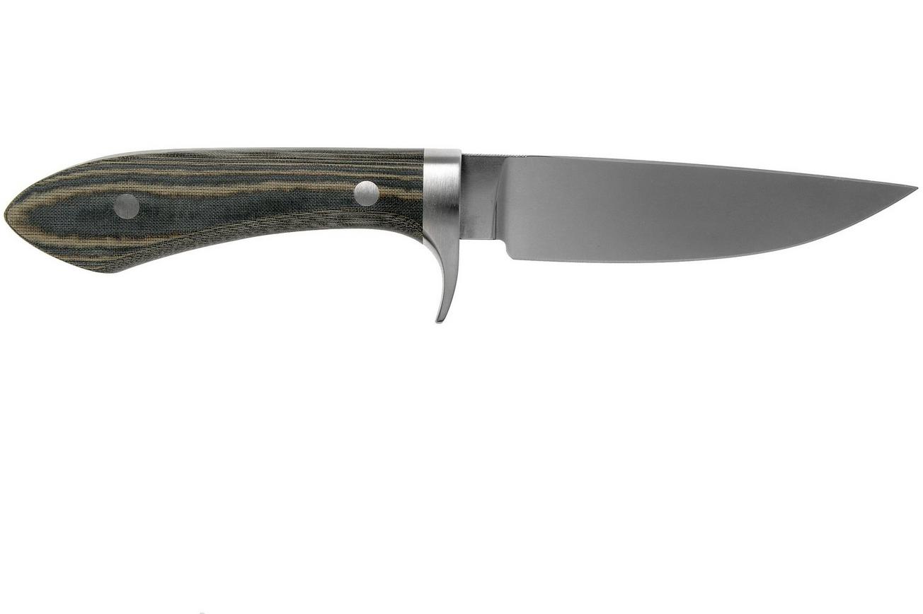 White River Knives Sendero Classic jachtmes Black Olive Micarta, Jerry Fisk design