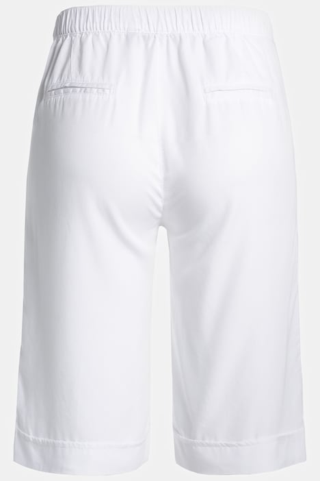Shorts, weites, gerades Bein, Komfortbund, Lyocell