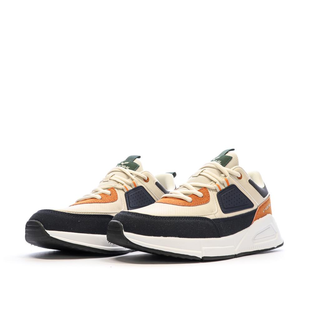 Kaporal Baskets Beige/Orange Homme Kaporal Dolpi