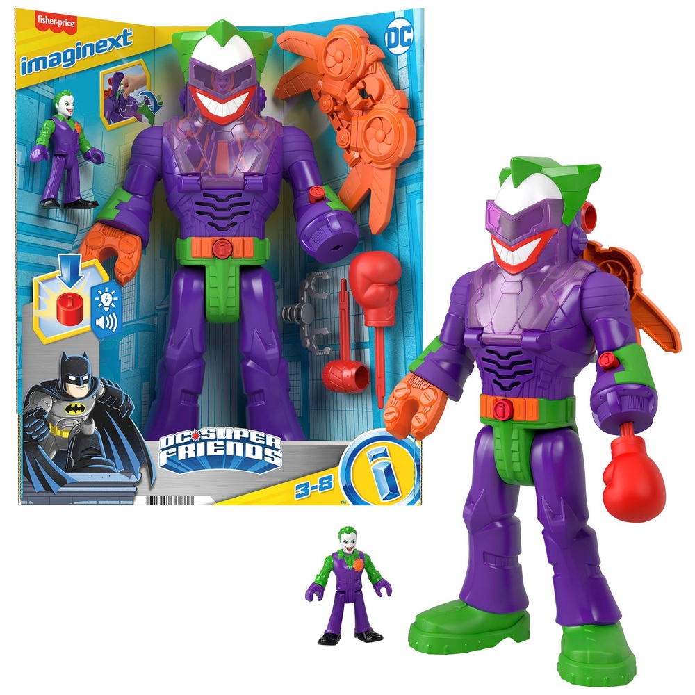 Imaginext DC Super Friends The Joker Insider & LaffBot