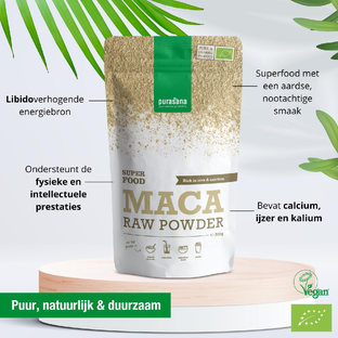 Purasana Vegan Maca Raw Powder 200GR