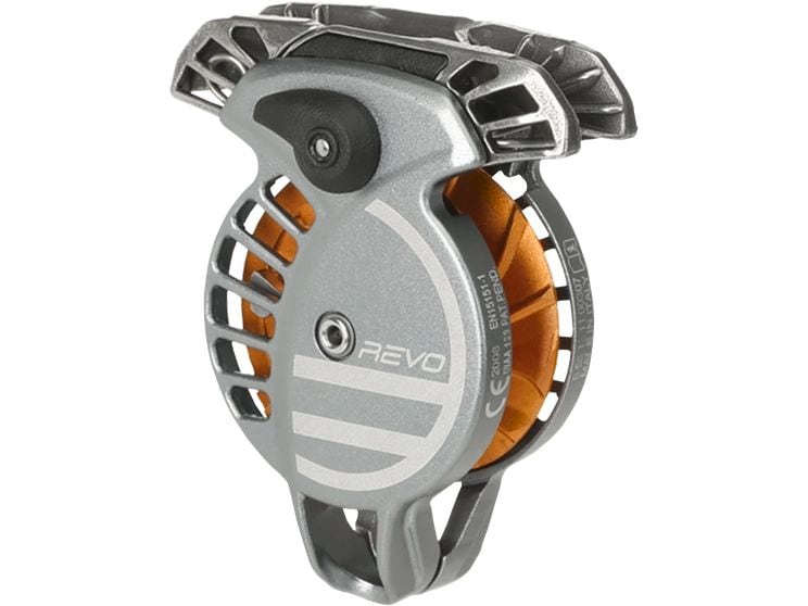 Wild Country Revo Belay Device Gunmetal/Tangerine Sicherungsgerät
