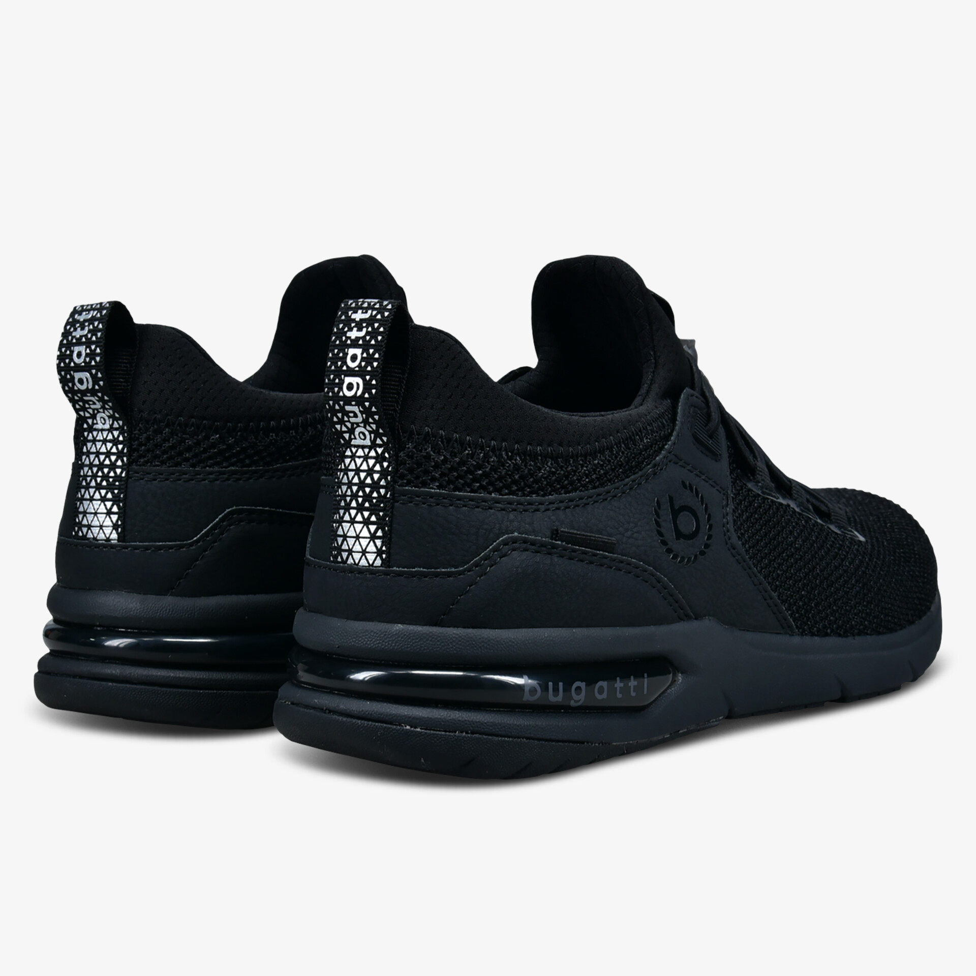 bugatti Herren Slip On schwarz