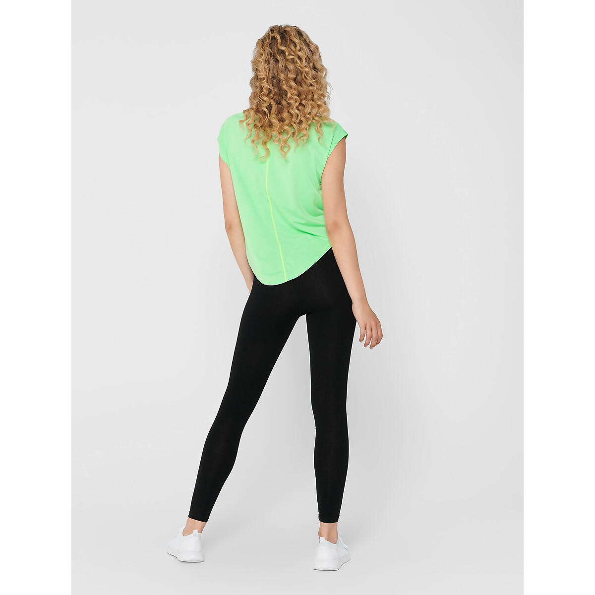 ONLY PLAY<br>Leggings Noon em malha, com cintura elástica
