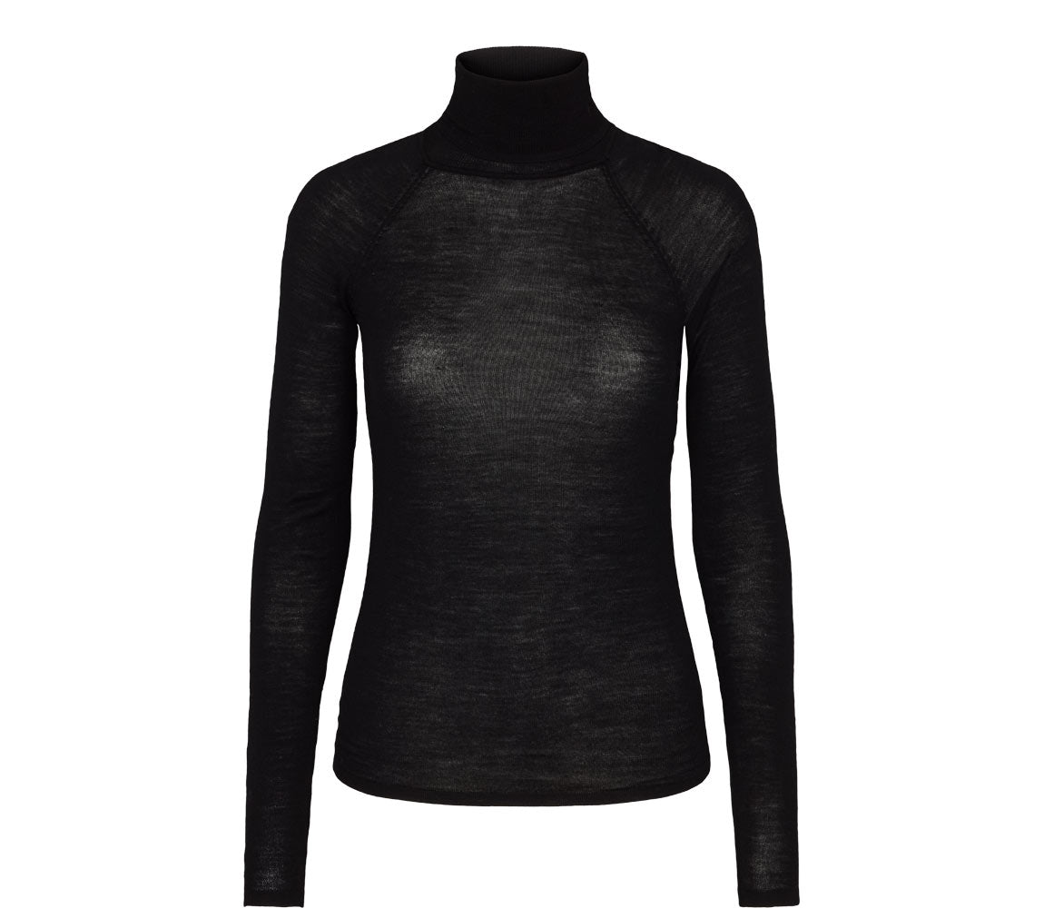 Trisha W, Bluse - Black